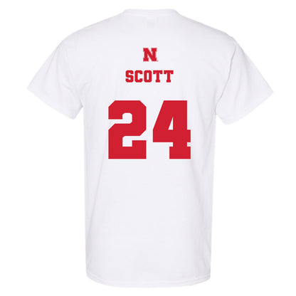 Nebraska - NCAA Football : Nalin Scott - Generic Shersey T-Shirt-1