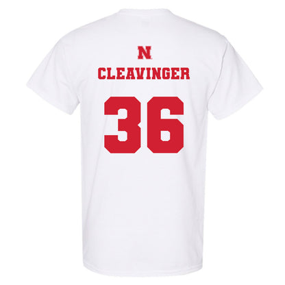 Nebraska - NCAA Baseball : Grant Cleavinger - Generic Shersey T-Shirt-1