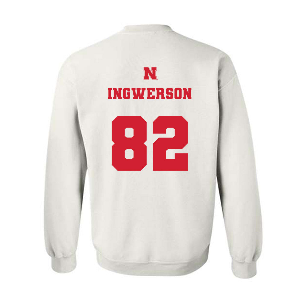 Nebraska - NCAA Football : Eric Ingwerson - Generic Shersey Crewneck Sweatshirt-1