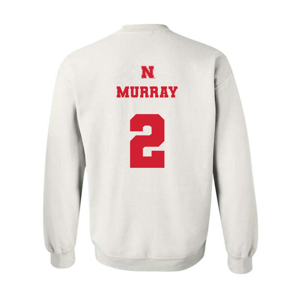 Nebraska - NCAA Women's Volleyball : Harper Murray - Generic Shersey Crewneck Sweatshirt-1