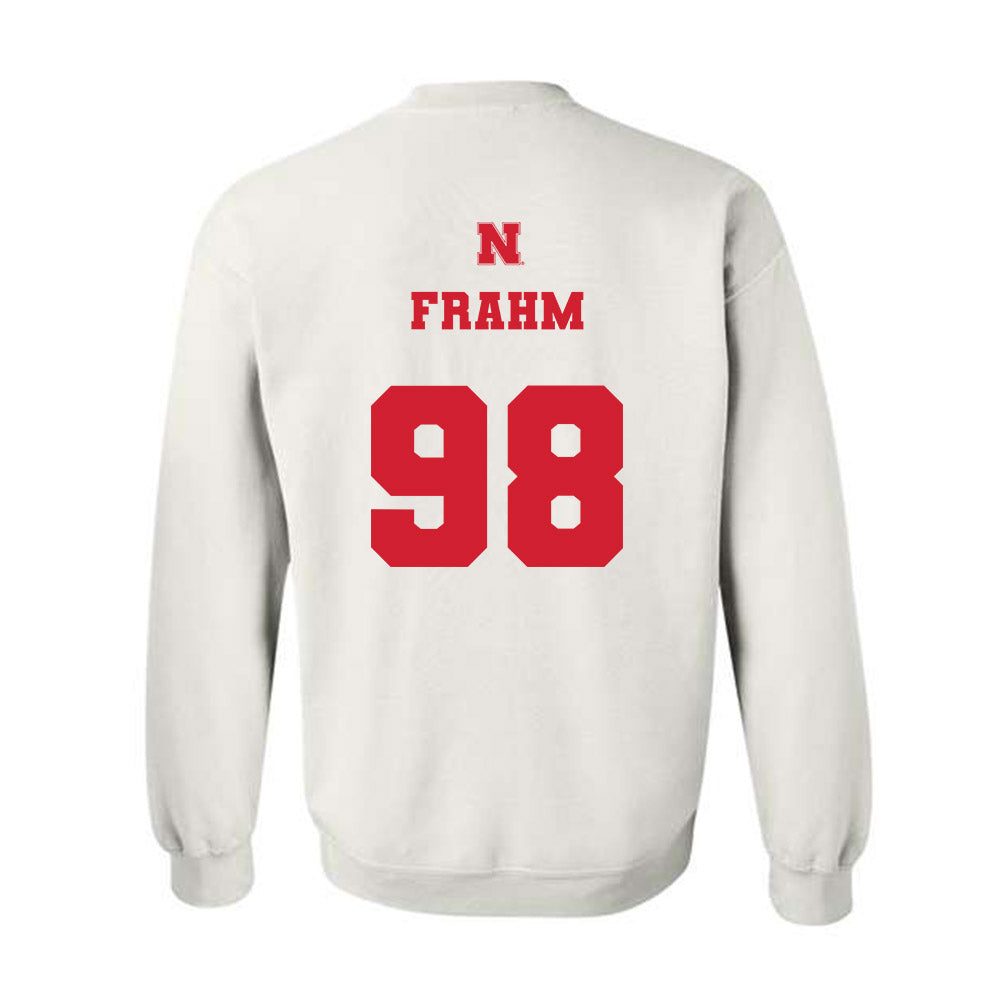 Nebraska - NCAA Softball : Jordyn Frahm - Generic Shersey Crewneck Sweatshirt-1