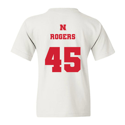 Nebraska - NCAA Football : Dylan Rogers - Generic Shersey Youth T-Shirt-1