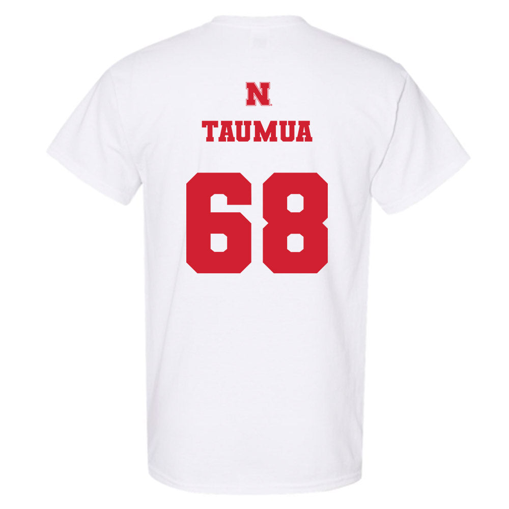 Nebraska - NCAA Football : Preston Taumua - Generic Shersey T-Shirt-1
