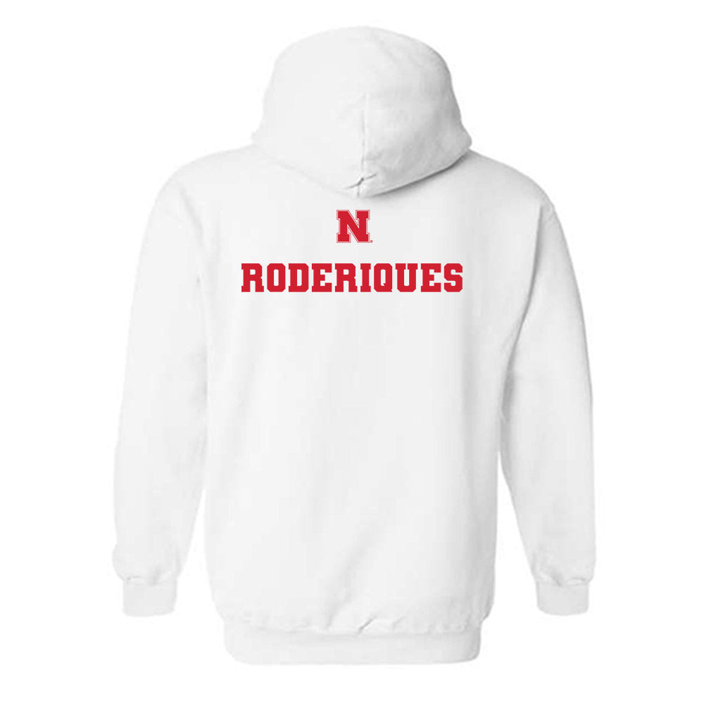 Nebraska - NCAA Men's Gymnastics : Ty Roderiques - Generic Shersey Hooded Sweatshirt-1