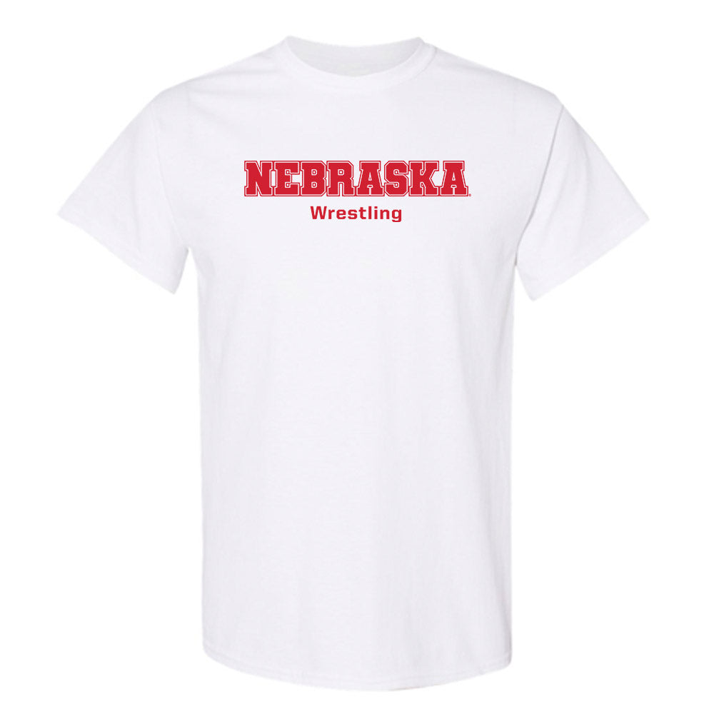 Nebraska - NCAA Wrestling : Omar Ayoub - Generic Shersey T-Shirt-0