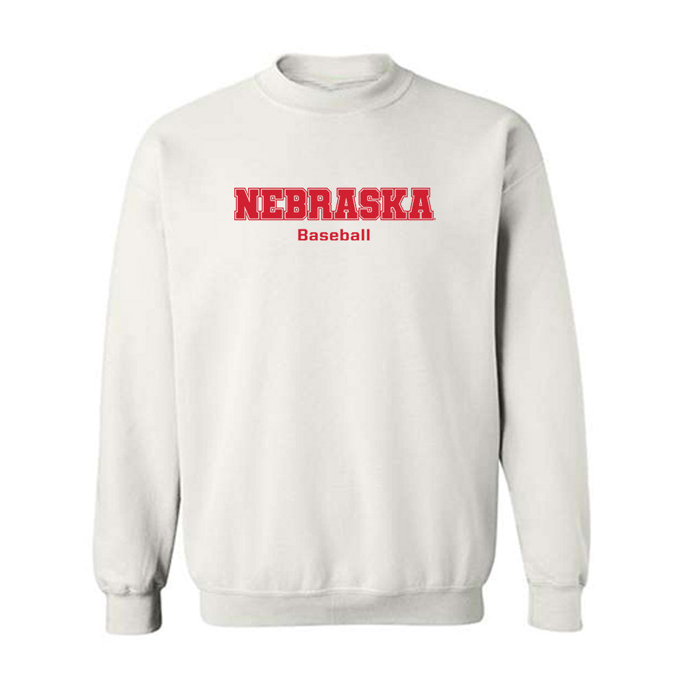 Nebraska - NCAA Baseball : Preston Freeman Freeman - Generic Shersey Crewneck Sweatshirt-0