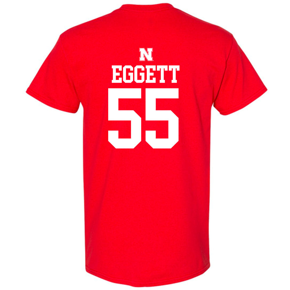 Nebraska - NCAA Women's Soccer : Kate Eggett - Generic Shersey T-Shirt-1