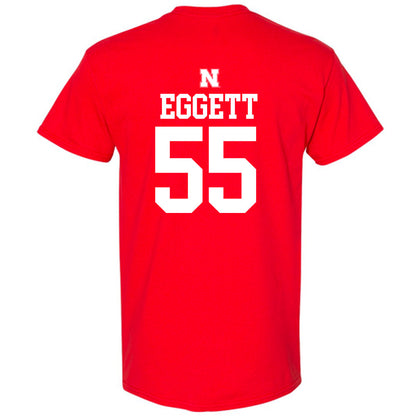 Nebraska - NCAA Women's Soccer : Kate Eggett - Generic Shersey T-Shirt-1