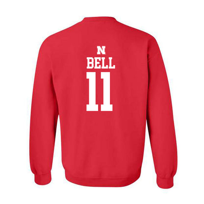 Nebraska - NCAA Football : Demitrius Bell - Generic Shersey Crewneck Sweatshirt-1