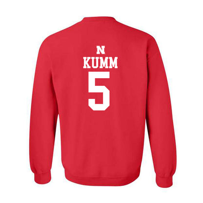 Nebraska - NCAA Football : Taylor Kumm - Generic Shersey Crewneck Sweatshirt-1