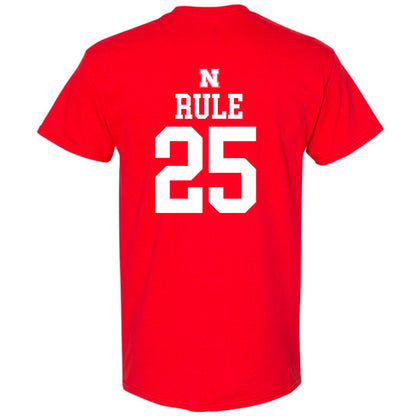 Nebraska - NCAA Football : Jamal Rule - Generic Shersey T-Shirt-1
