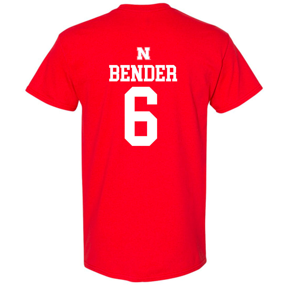 Nebraska - NCAA Baseball : Pryce Bender - Generic Shersey T-Shirt-1