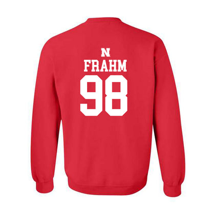 Nebraska - NCAA Softball : Jordyn Frahm - Generic Shersey Crewneck Sweatshirt-1