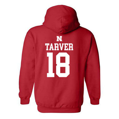 Nebraska - NCAA Football : Larry Tarver - Generic Shersey Hooded Sweatshirt-1