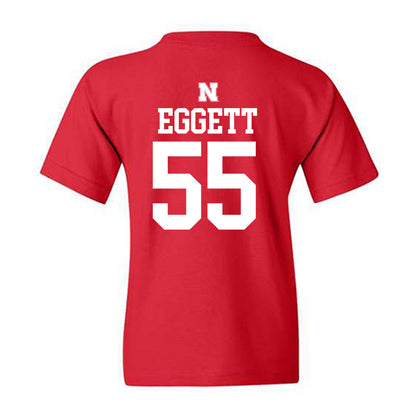 Nebraska - NCAA Women's Soccer : Kate Eggett - Generic Shersey Youth T-Shirt-1