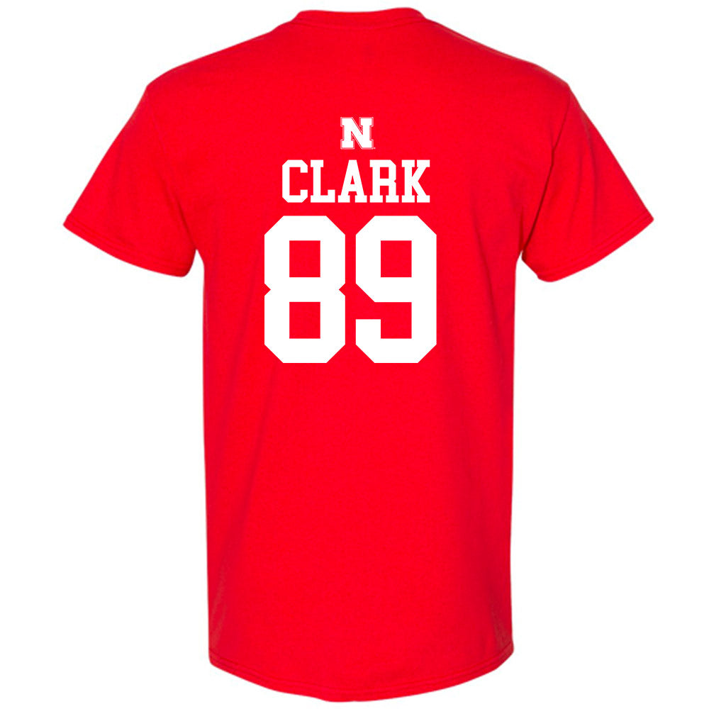 Nebraska - NCAA Football : Quinn Clark - Generic Shersey T-Shirt-1
