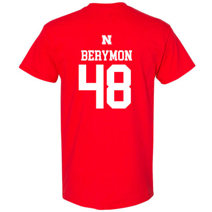 Nebraska - NCAA Football : Dylan Berymon - Generic Shersey T-Shirt-1
