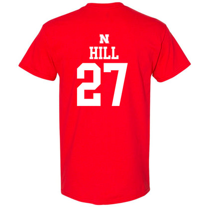 Nebraska - NCAA Softball : Natalia Hill - Generic Shersey T-Shirt-1