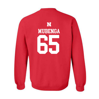 Nebraska - NCAA Football : Paul Mubenga - Generic Shersey Crewneck Sweatshirt-1