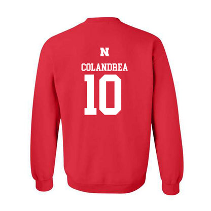 Nebraska - NCAA Football : Anthony Colandrea - Generic Shersey Crewneck Sweatshirt-1