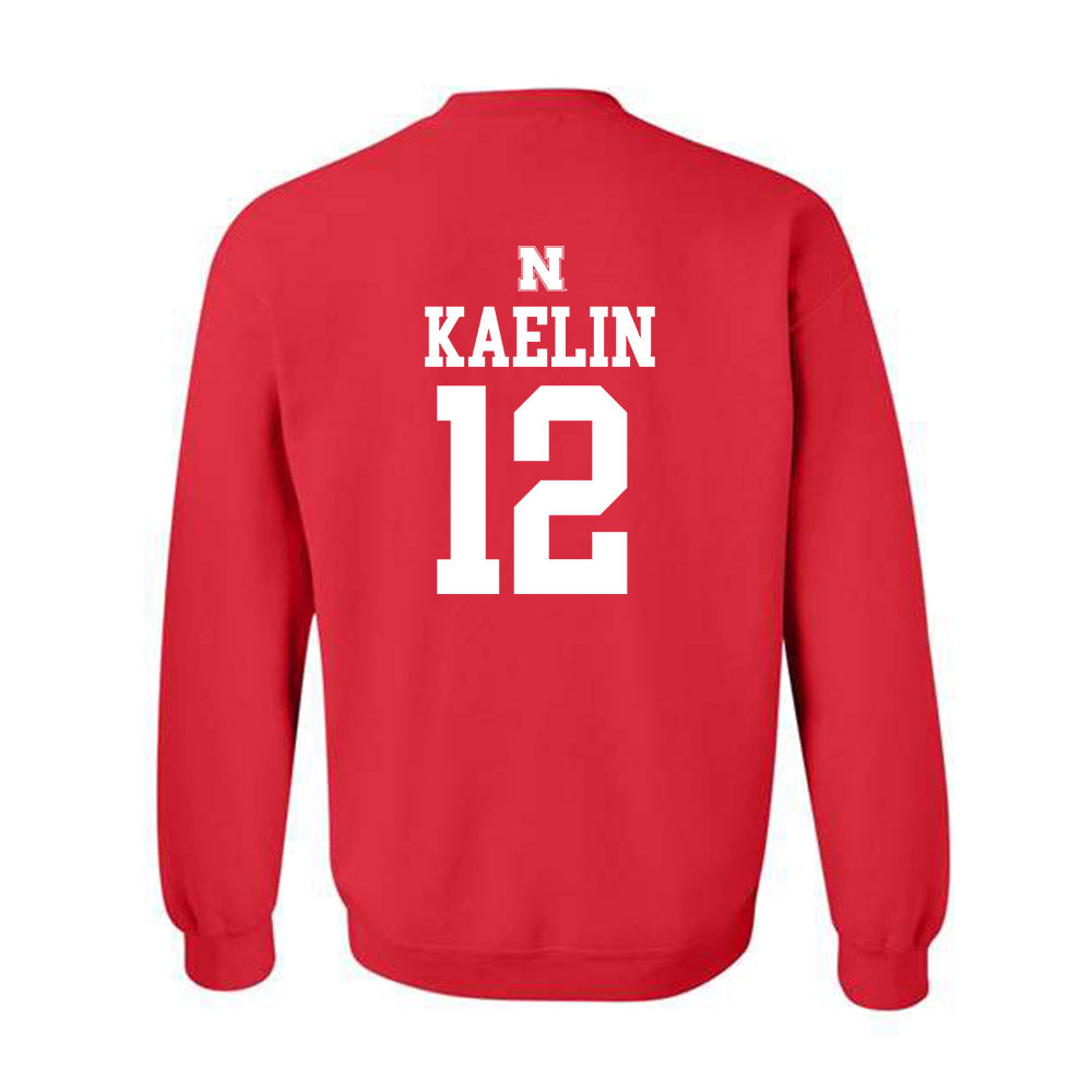 Nebraska - NCAA Football : Daniel Kaelin - Generic Shersey Crewneck Sweatshirt-1