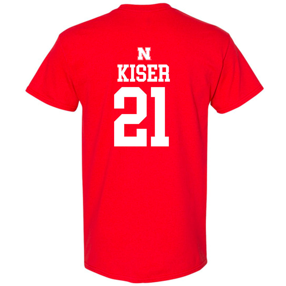 Nebraska - NCAA Women's Soccer : Izzie Kiser - Generic Shersey T-Shirt-1