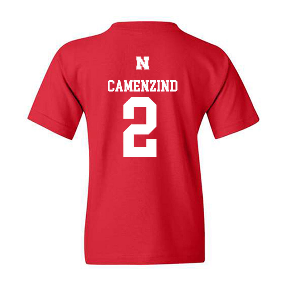 Nebraska - NCAA Softball : Lauren Camenzind - Generic Shersey Youth T-Shirt-1