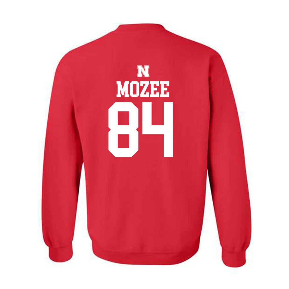 Nebraska - NCAA Football : Isaiah Mozee - Generic Shersey Crewneck Sweatshirt-1
