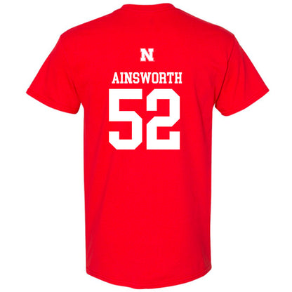 Nebraska - NCAA Football : Hayden Ainsworth - Generic Shersey T-Shirt-1