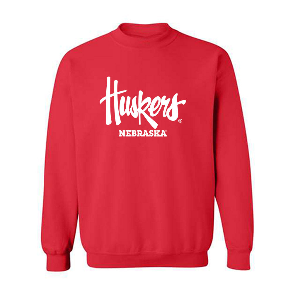 Nebraska - NCAA Baseball : Will Jesske - Generic Shersey Crewneck Sweatshirt-0