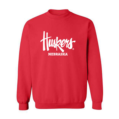 Nebraska - NCAA Women's Basketball : Madeline Stewart - Generic Shersey Crewneck Sweatshirt-0