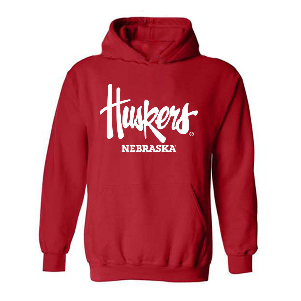 Nebraska - NCAA Football : Bode Soukup - Generic Shersey Hooded Sweatshirt-0