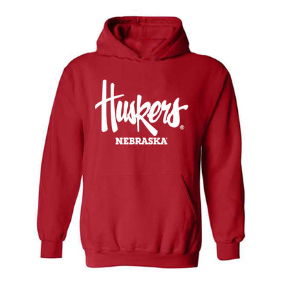 Nebraska - NCAA Football : Bode Soukup - Generic Shersey Hooded Sweatshirt-0