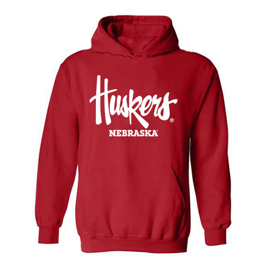 Nebraska - NCAA Baseball : Brody Jindra - Generic Shersey Hooded Sweatshirt-0