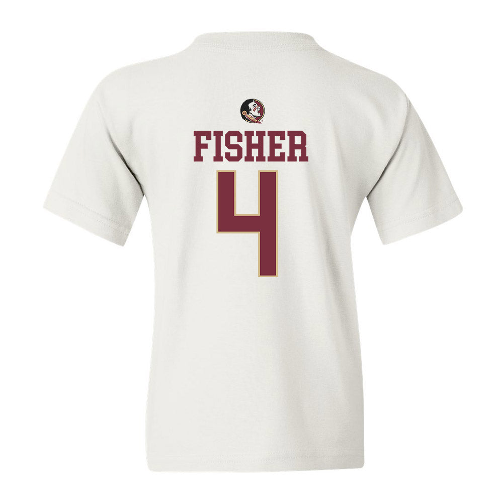 FSU - NCAA Baseball : Cal Fisher - Fashion Shersey Youth T-Shirt