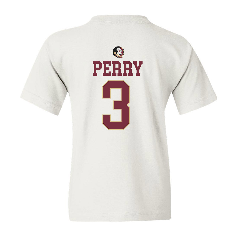 FSU - NCAA Women's Volleyball : Kelsey Perry - Fashion Shersey Youth T-Shirt