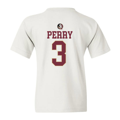 FSU - NCAA Women's Volleyball : Kelsey Perry - Fashion Shersey Youth T-Shirt