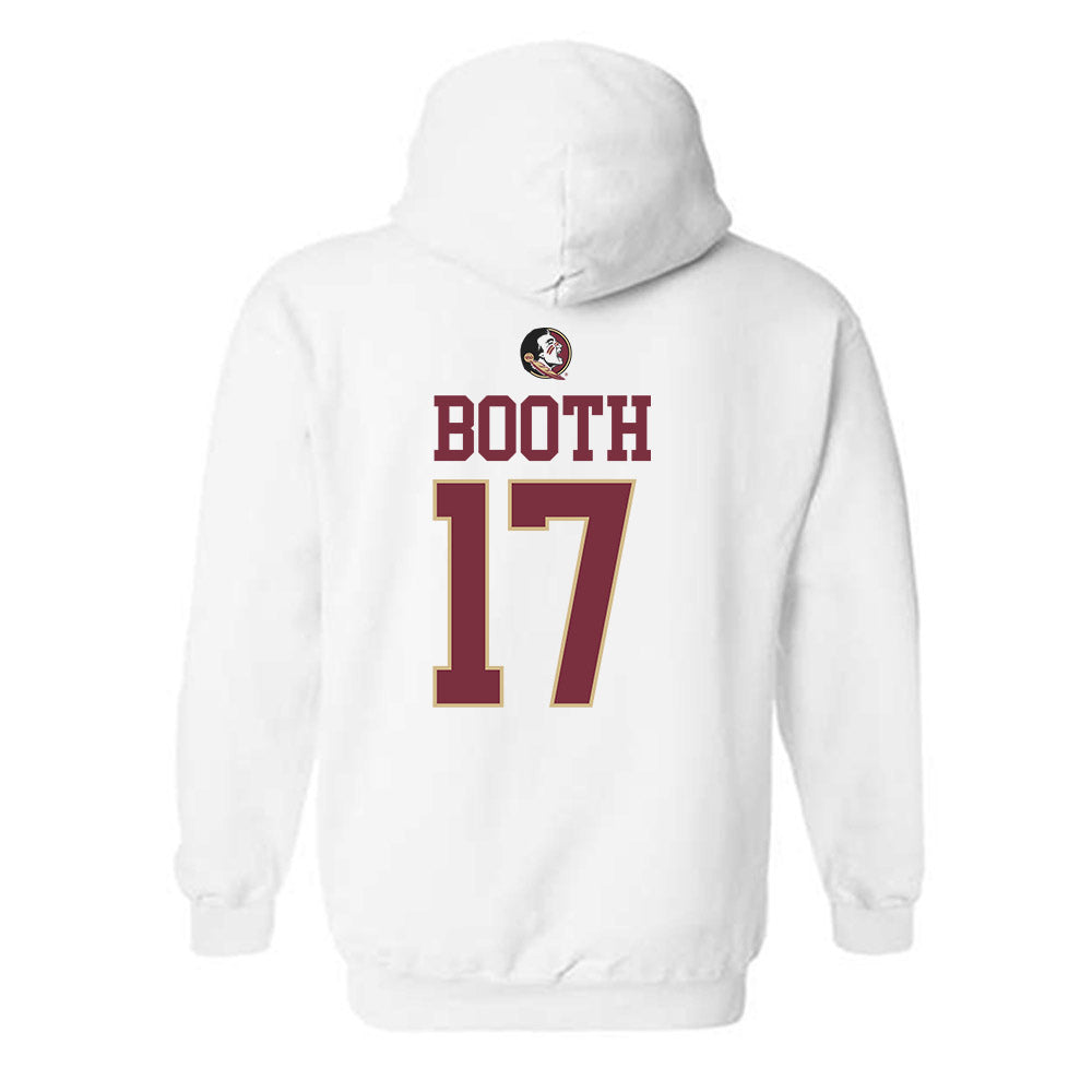 FSU - NCAA Women's Lacrosse : Hadley Booth - Fashion Shersey Hooded Sweatshirt-1