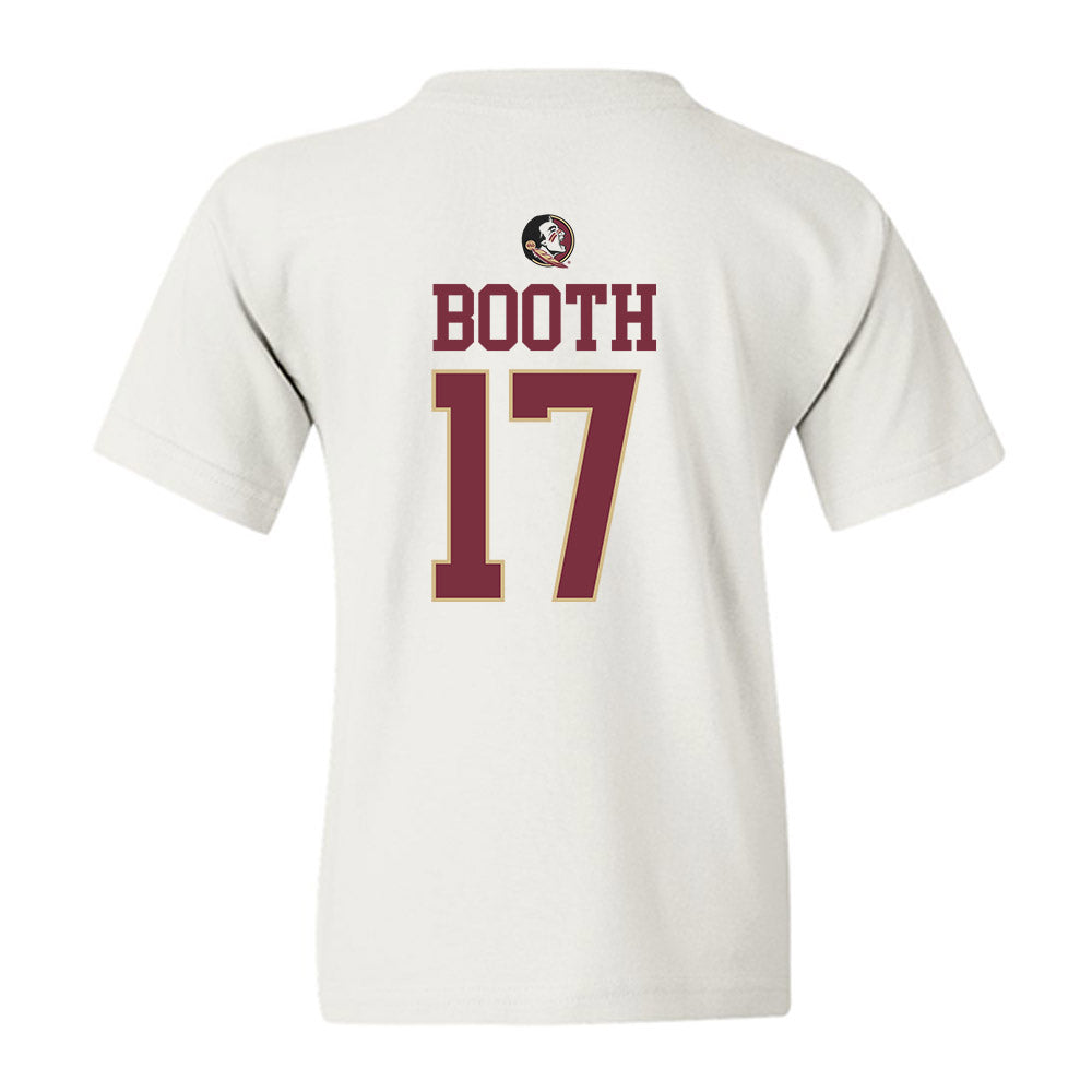 FSU - NCAA Women's Lacrosse : Hadley Booth - Fashion Shersey Youth T-Shirt-1