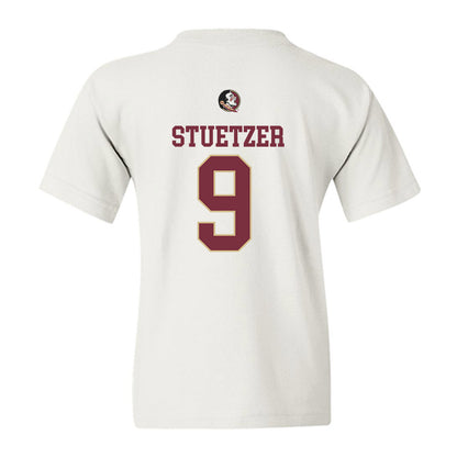 FSU - NCAA Baseball : John Stuetzer - Fashion Shersey Youth T-Shirt-1