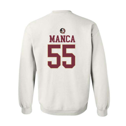 FSU - NCAA Baseball : Payton Manca - Fashion Shersey Crewneck Sweatshirt-1