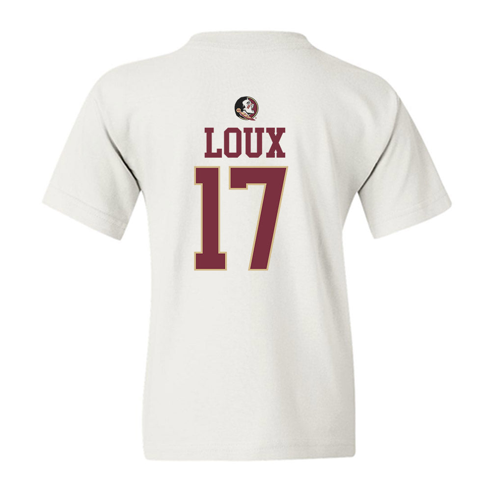 FSU - NCAA Women's Basketball : Kennedy Loux - Fashion Shersey Youth T-Shirt-1