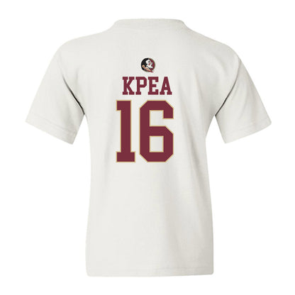FSU - NCAA Women's Volleyball : Nenu Kpea - Fashion Shersey Youth T-Shirt-1