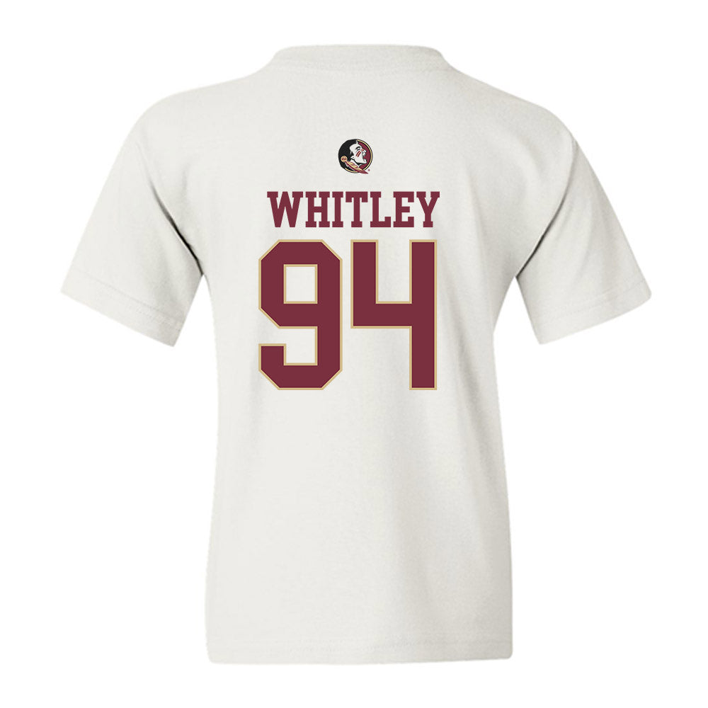 FSU - NCAA Football : Franklin Whitley - Fashion Shersey Youth T-Shirt-1