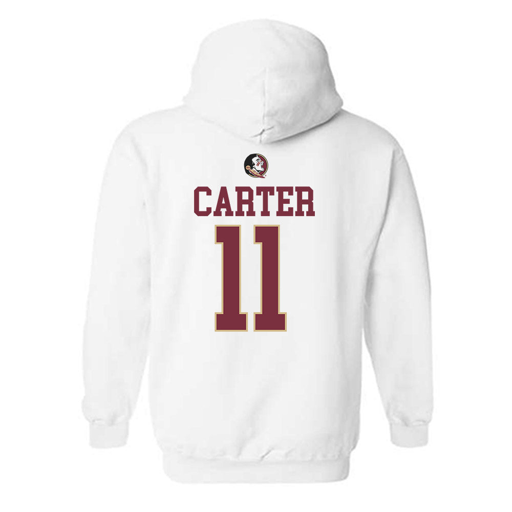 FSU - NCAA Football : Devin Carter - Fashion Shersey Hooded Sweatshirt-1