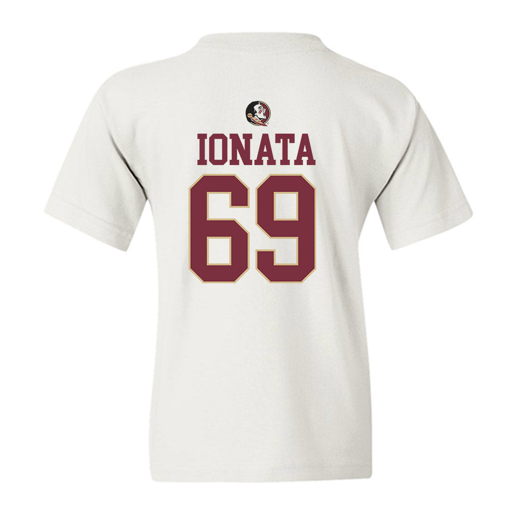FSU - NCAA Football : Mike Ionata - Fashion Shersey Youth T-Shirt-1