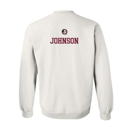 FSU - NCAA Men's Track & Field : Joshua Johnson - Fashion Shersey Crewneck Sweatshirt-1