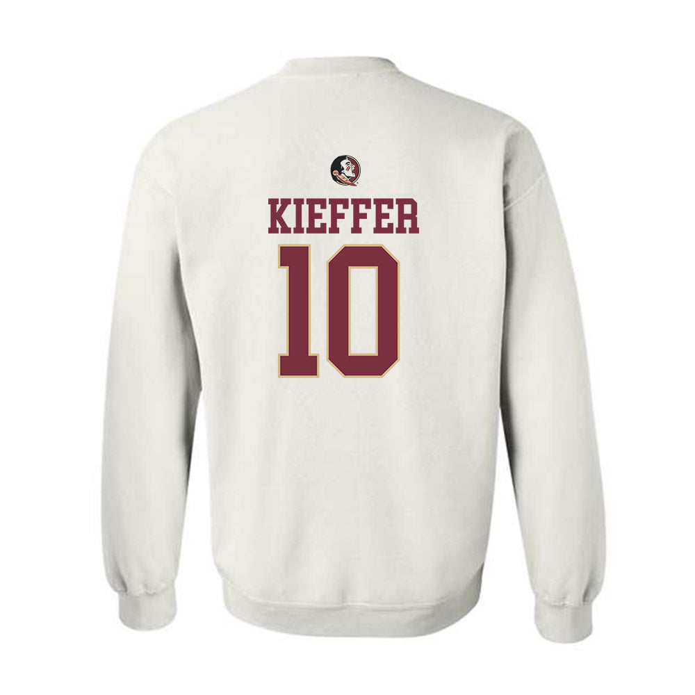 FSU - NCAA Women's Volleyball : Callie Kieffer - Fashion Shersey Crewneck Sweatshirt-1