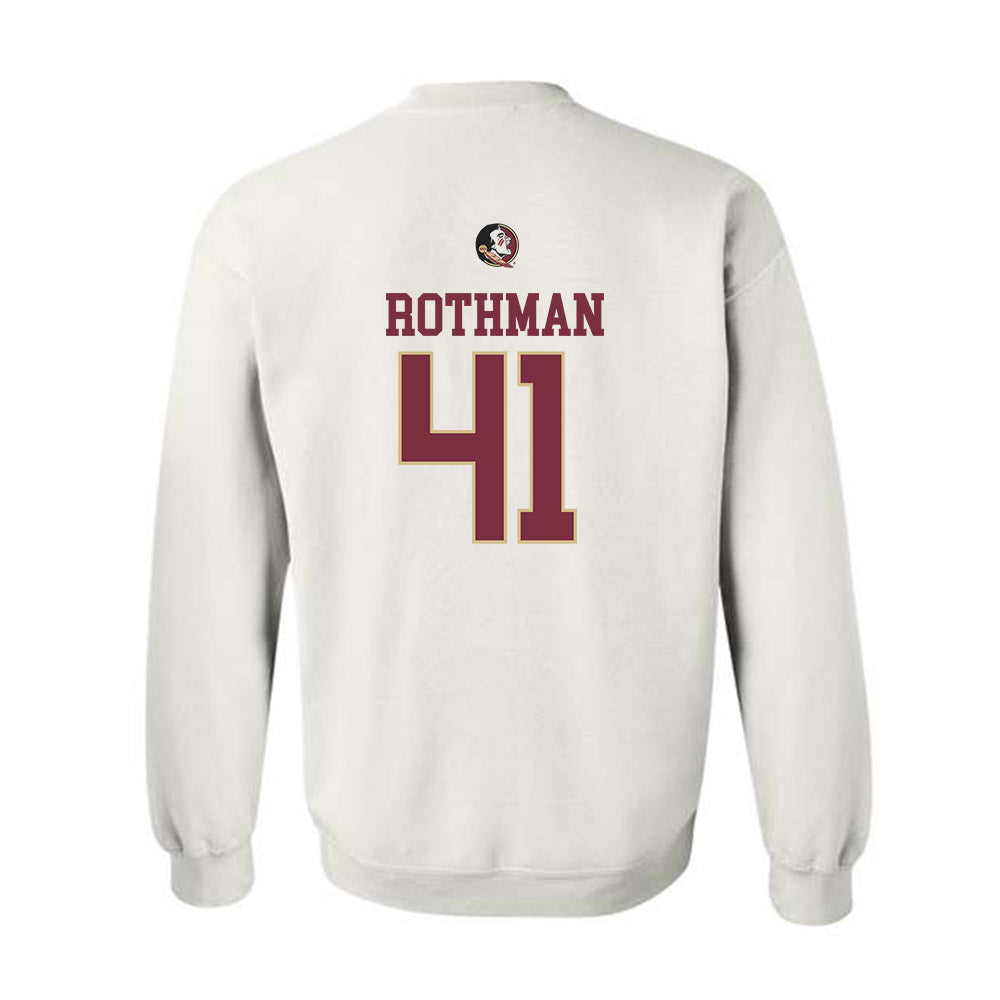 FSU - NCAA Beach Volleyball : Audrey Rothman - Fashion Shersey Crewneck Sweatshirt