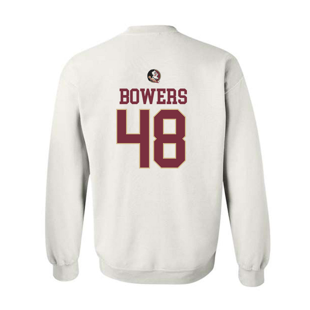 FSU - NCAA Football : Caleb Bowers - Fashion Shersey Crewneck Sweatshirt-1